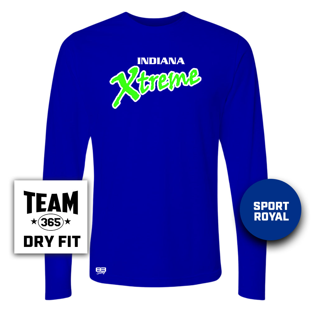 Lightweight Performance Long Sleeve - Indiana Xtreme Softball V1