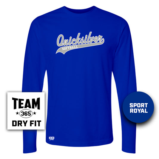 Lightweight Performance Long Sleeve - Quicksilver Softball