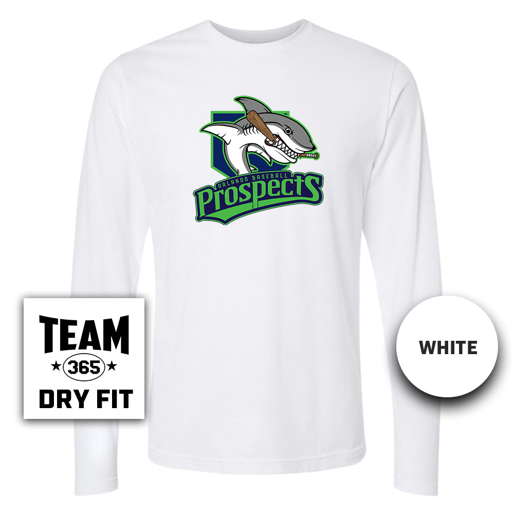 Lightweight Performance Long Sleeve - Orlando Baseball Prospects - Land Sharks