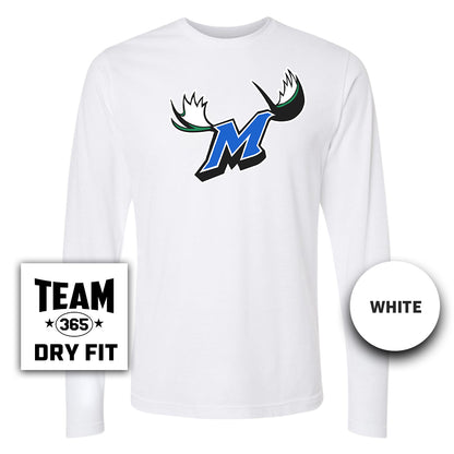 Lightweight Performance Long Sleeve - Connecticut Moose Baseball V2