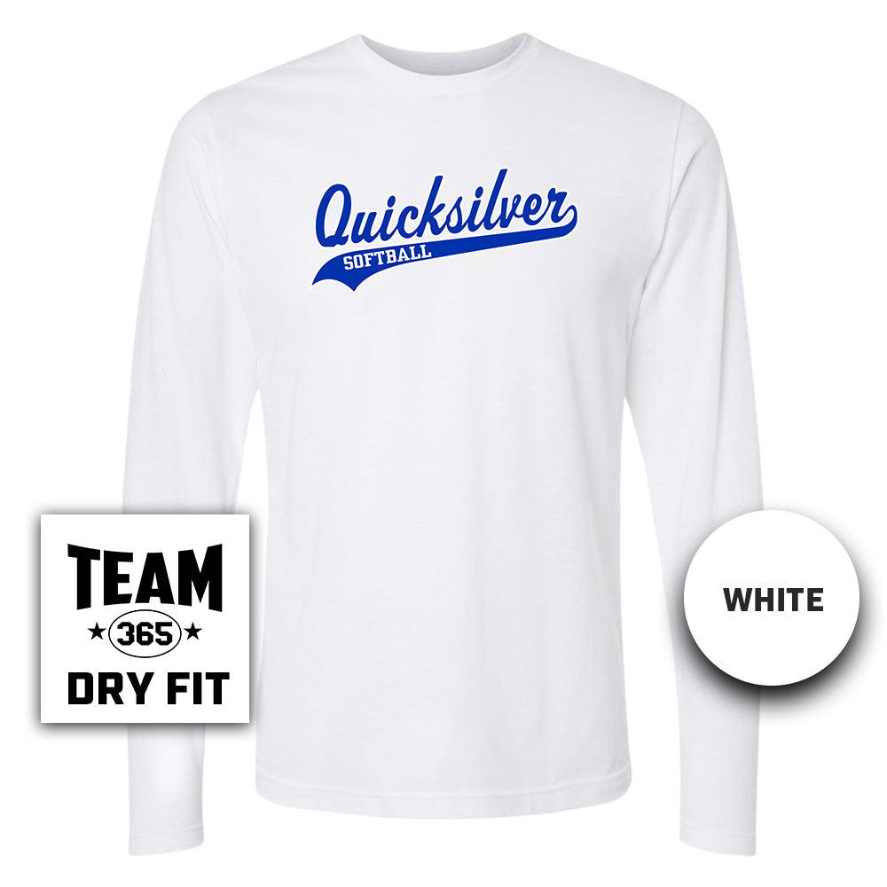 Lightweight Performance Long Sleeve - Quicksilver Softball