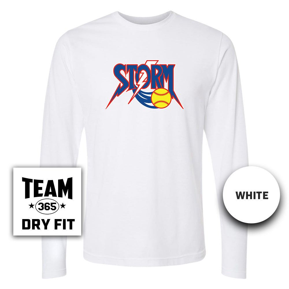 Lightweight Performance Long Sleeve - Sun City Storm Softball