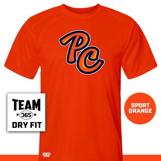 Performance T-Shirt - Peach Clobbers Baseball V2