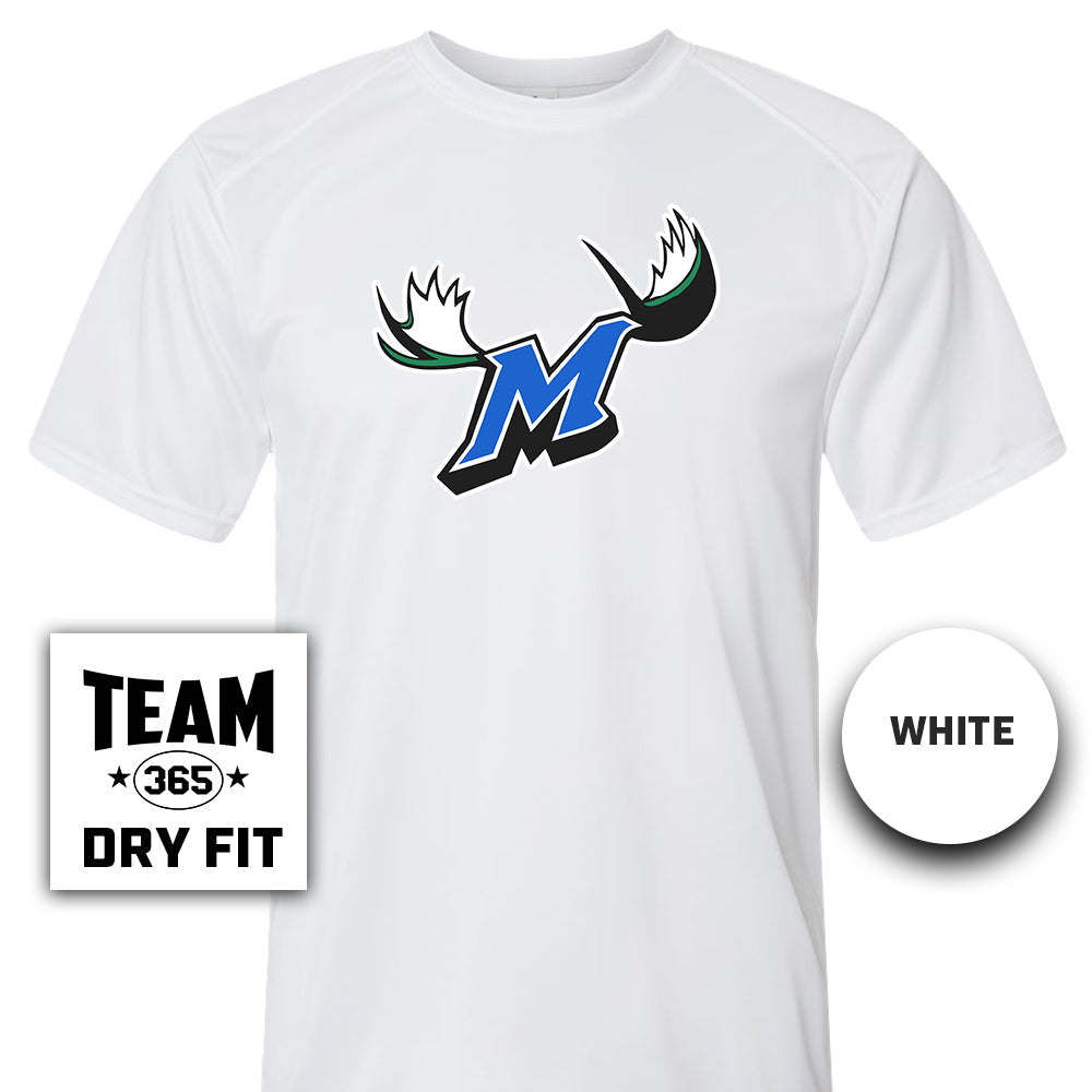 Performance T-Shirt - MULTIPLE COLORS AVAILABLE - Connecticut Moose Baseball V2