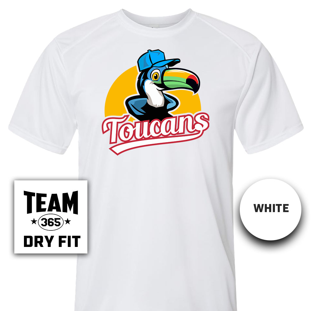 Performance T-Shirt - MULTIPLE COLORS AVAILABLE - Toucans Baseball LV 2