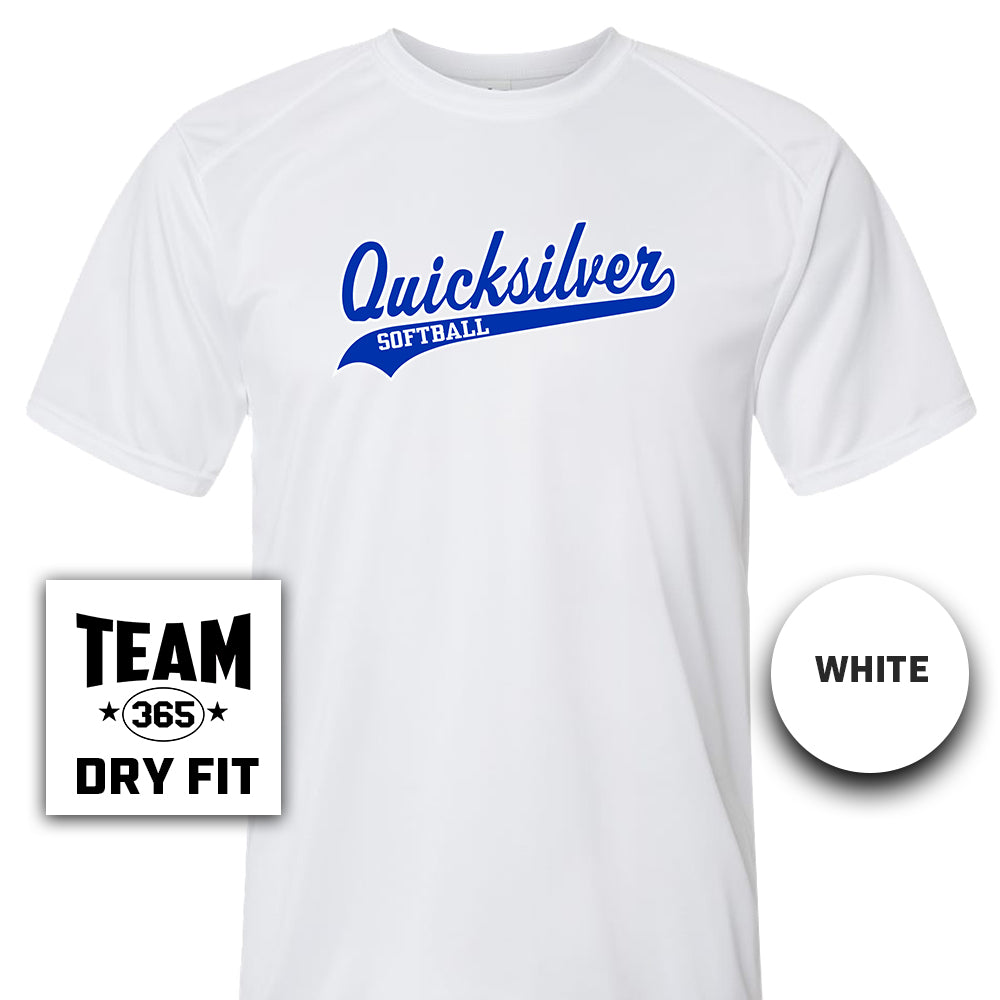 Performance T-Shirt - MULTIPLE COLORS AVAILABLE - Quicksilver Softball