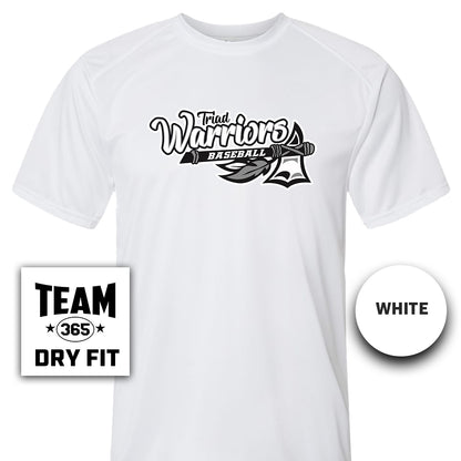 Performance T-Shirt - MULTIPLE COLORS AVAILABLE - Triad Warriors Baseball