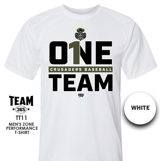 Crusaders Baseball - ONE TEAM - Crew - Performance T-Shirt