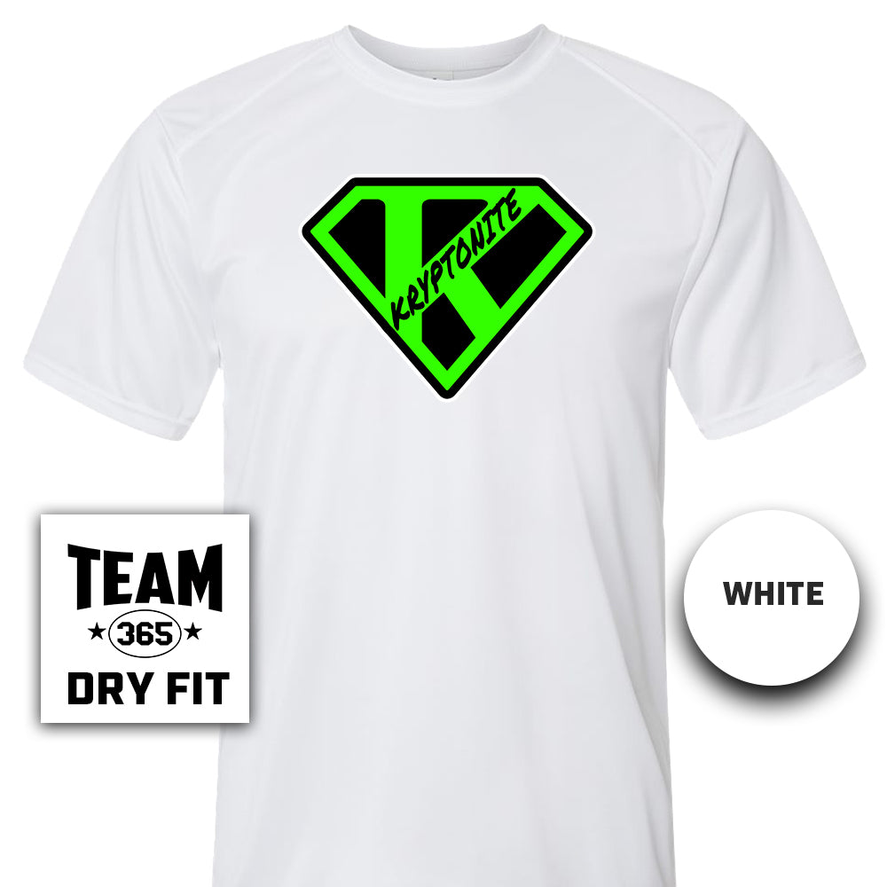 Performance T-Shirt - MULTIPLE COLORS AVAILABLE - Kryptonite Softball