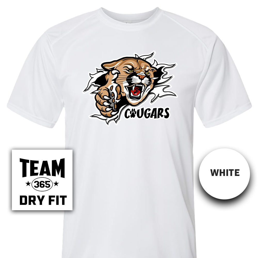 Performance T-Shirt - MULTIPLE COLORS AVAILABLE - North Caroline Cougars Football