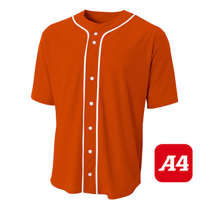 DIY - A4 Apparel N4184 Game Day Classic Baseball Jersey