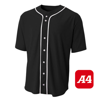DIY - A4 Apparel N4184 Game Day Classic Baseball Jersey
