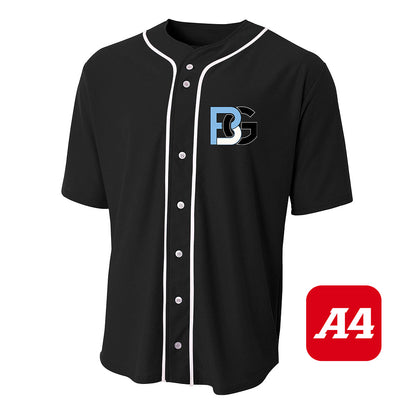 A4 Apparel N4184 Game Day Classic Baseball Jersey - Lightning Baseball