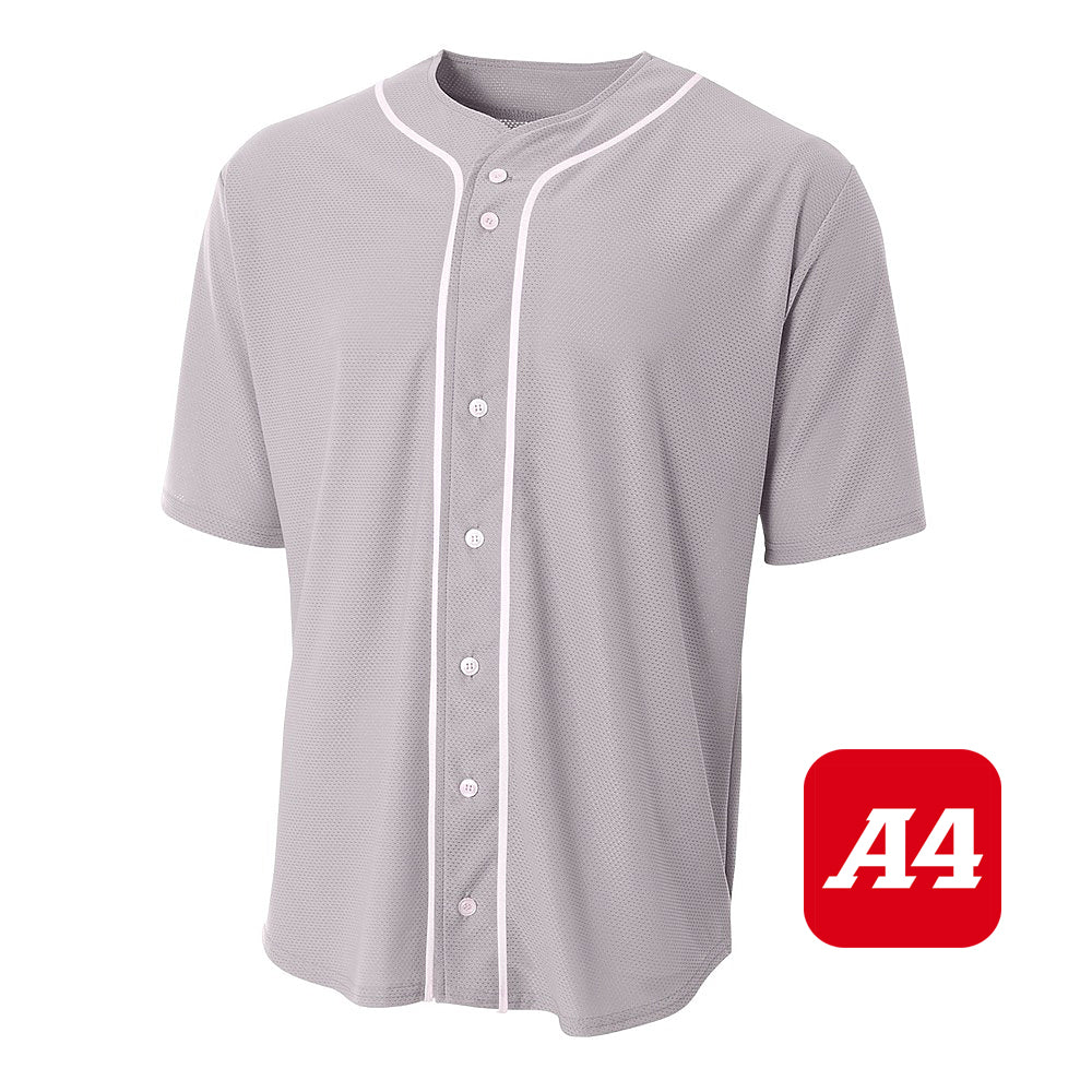 DIY - A4 Apparel N4184 Game Day Classic Baseball Jersey