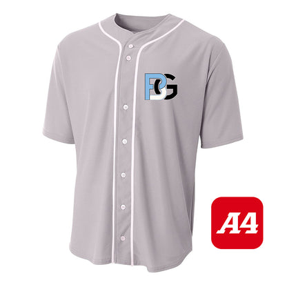 A4 Apparel N4184 Game Day Classic Baseball Jersey - Lightning Baseball