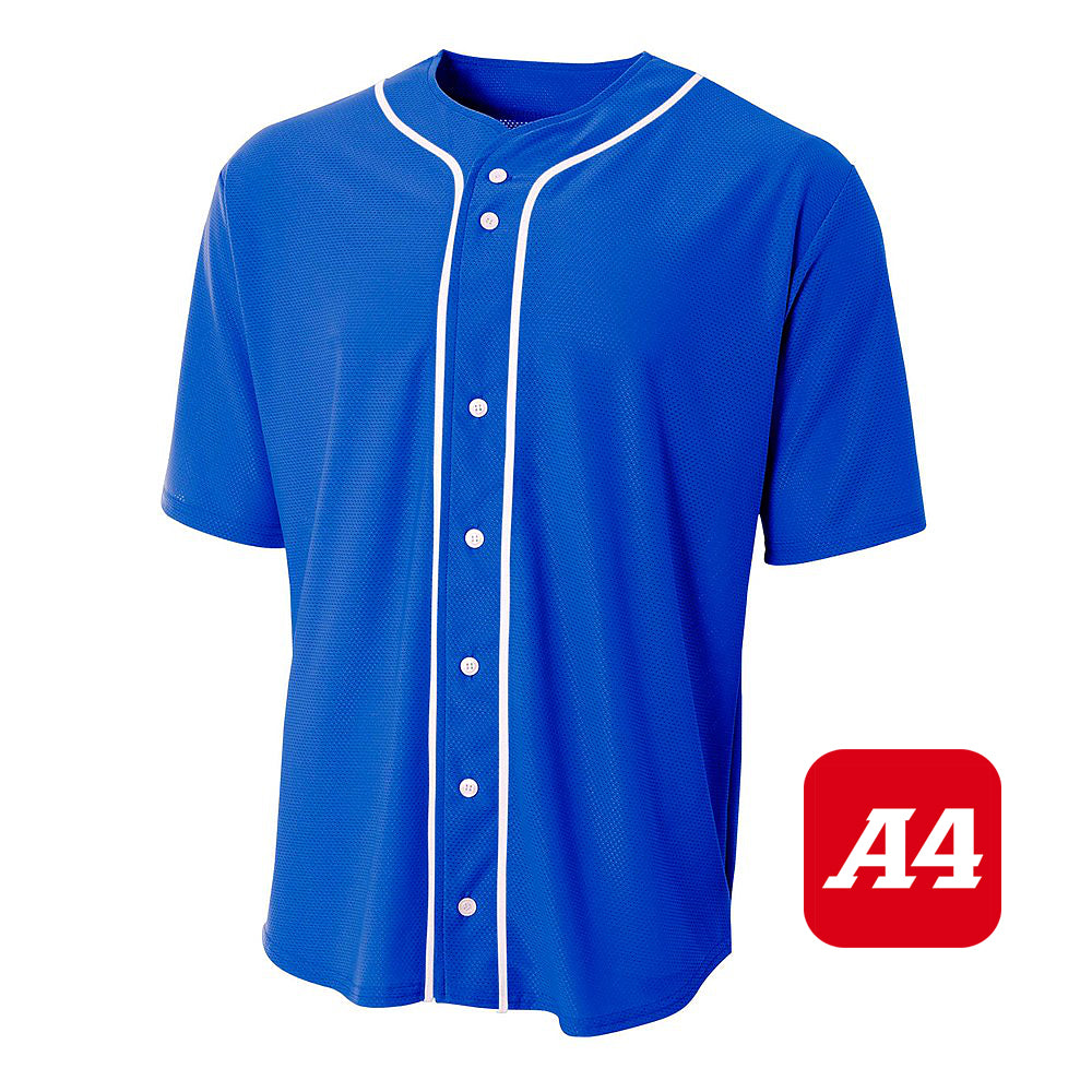 DIY - A4 Apparel N4184 Game Day Classic Baseball Jersey