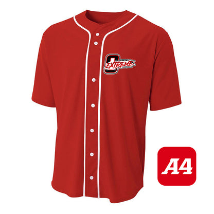 A4 Apparel N4184 Game Day Classic Baseball Jersey - Oviedo Extreme Softball