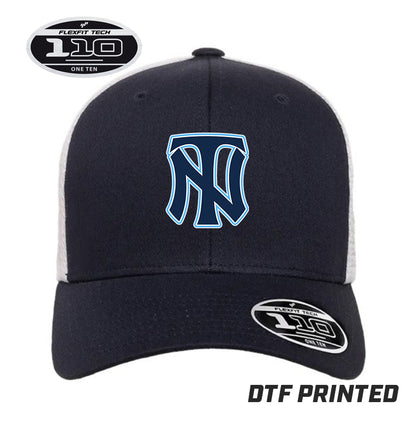 Flexfit 110M Adult 110reg Mesh Cap DTF PRINTED - Top Notch Baseball