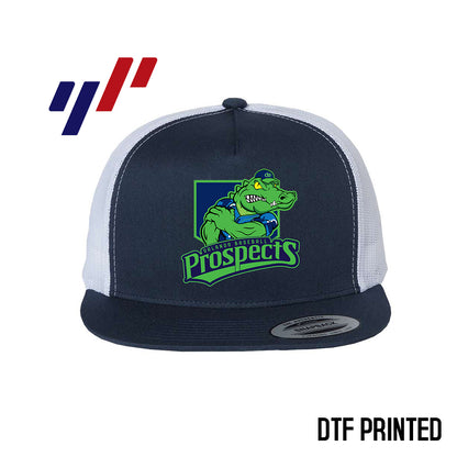 Yupoong 6006 Adult 5-Panel Classic Trucker Hat - DTF PRINTED - OBP - Swamp Kings