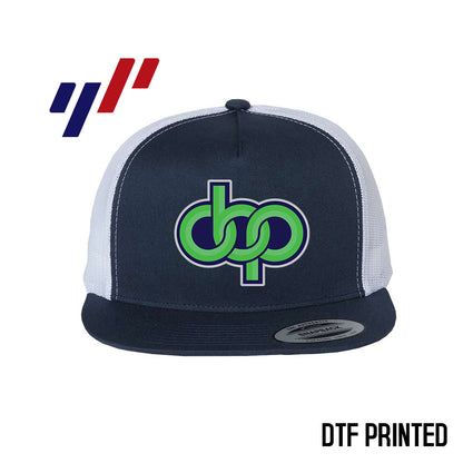 Yupoong 6006 Adult 5-Panel Classic Trucker Hat - DTF PRINTED - OBP
