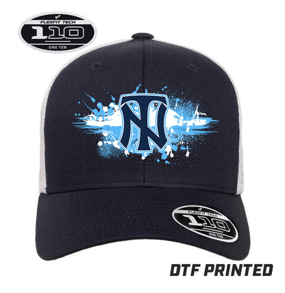 Flexfit 110M Adult 110reg Mesh Cap DTF PRINTED - Top Notch Baseball