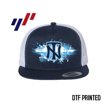 Yupoong 6006 Adult 5-Panel Classic Trucker Hat - DTF PRINTED - Top Notch Baseball
