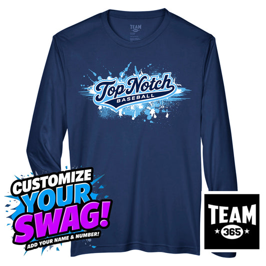 Team 365 Youth & Men's Zone Performance Long-Sleeve T-Shirt - Top Notch Baseball