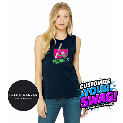 Bella + Canvas B6003 Women's Jersey Muscle Tank - OSP Gorilla Queens Softball