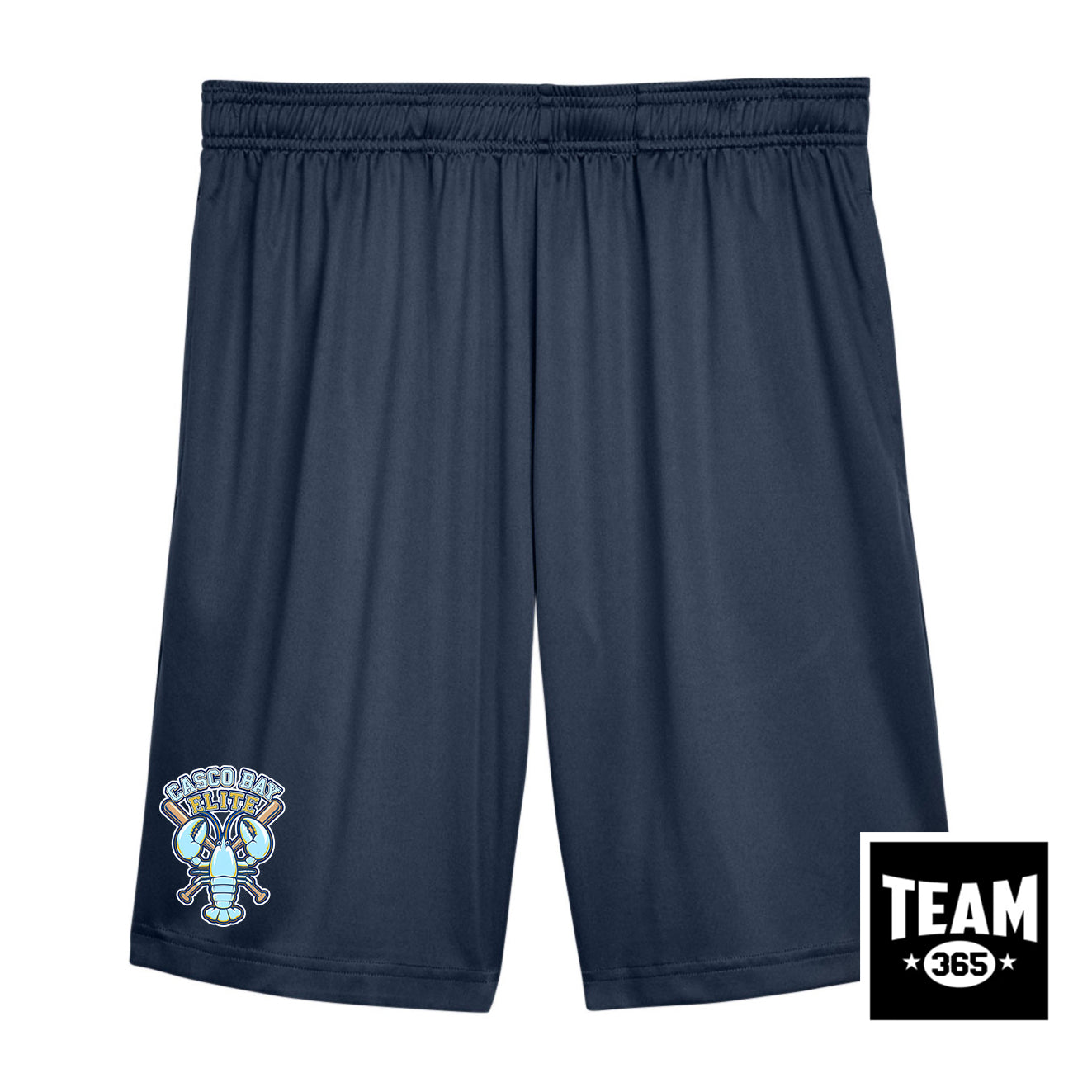 Team 365 Youth & Men's Zone Performance Short - Casco Bay Elite Baseball