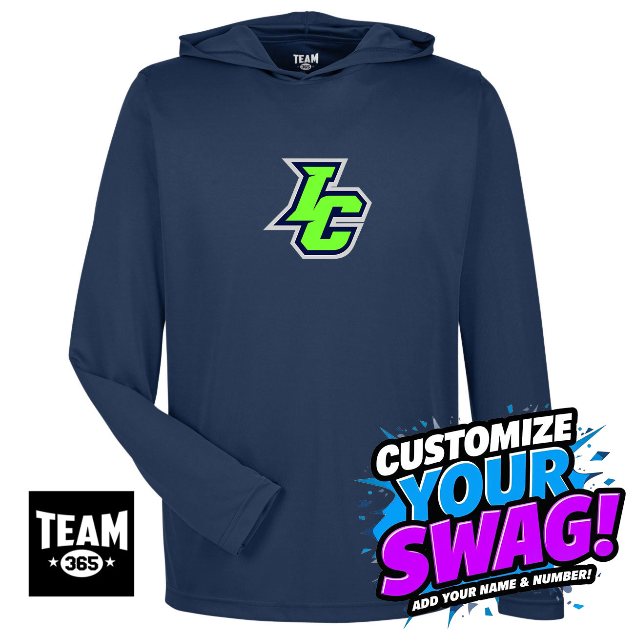 Team 365 Youth & Men's Zone Performance Hoodie - Indy Clutch Baseball