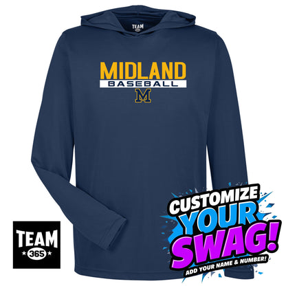 Team 365 Youth & Men's Zone Performance Hoodie - Midland Baseball