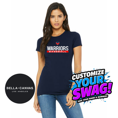 Bella + Canvas 6004 Women's The Favorite T-Shirt - Tampa Warriors Baseball