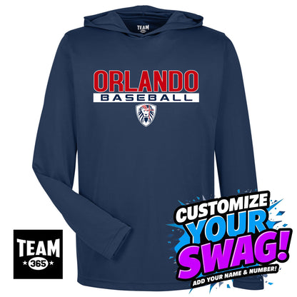 Team 365 Youth & Men's Zone Performance Hoodie - Orlando Lions Baseball