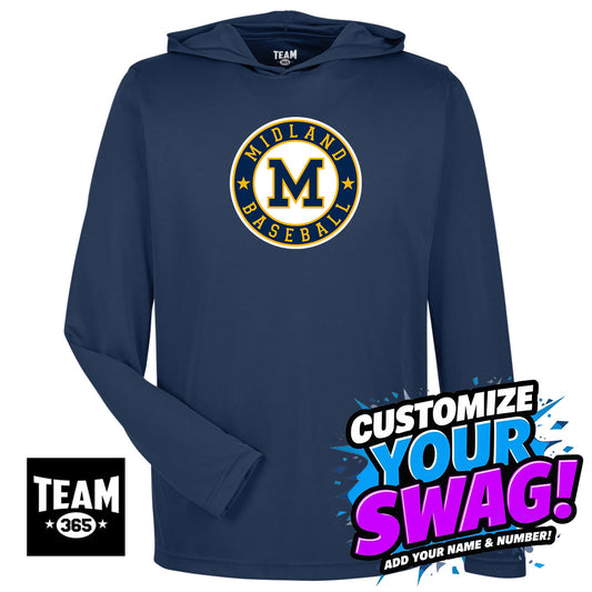 Team 365 Youth & Men's Zone Performance Hoodie - Midland Baseball