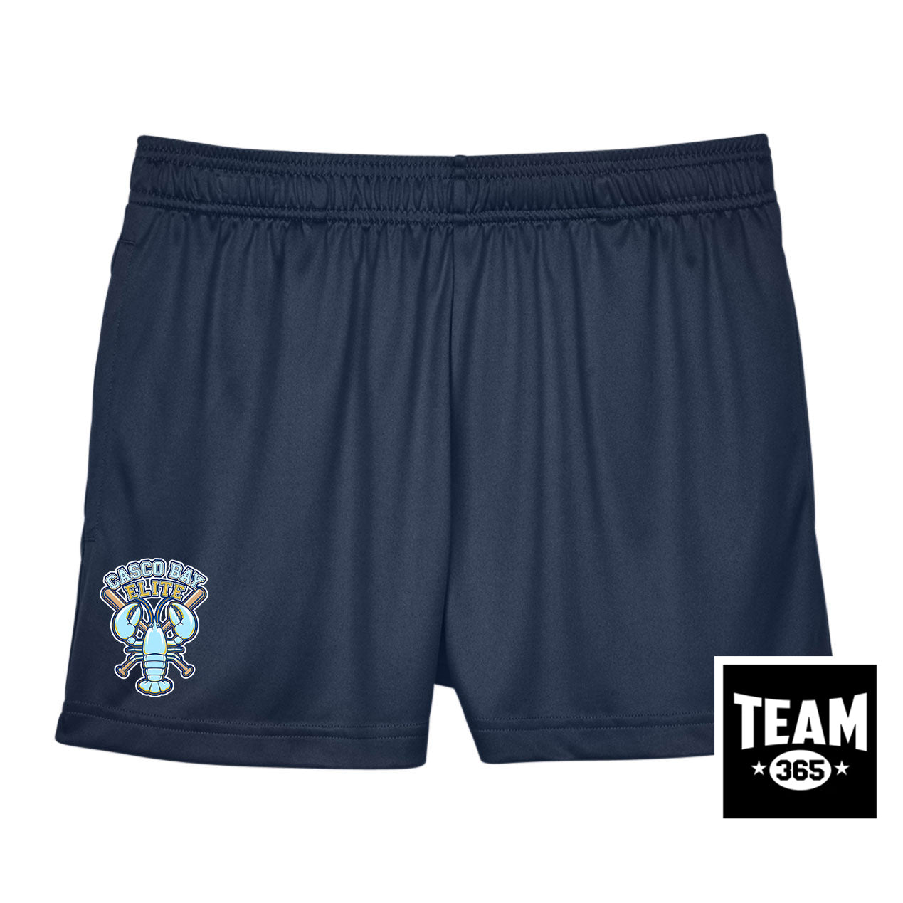 Team 365 TT11SHW Women's Zone Performance Short - Casco Bay Elite Baseball
