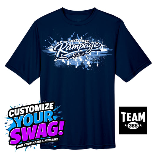 Team 365 Youth & Men's Zone Performance T-Shirt - Mississippi Rampage Select Softball