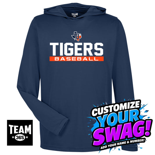 Team 365 Youth & Men's Zone Performance Hoodie - Dallas Tigers Baseball