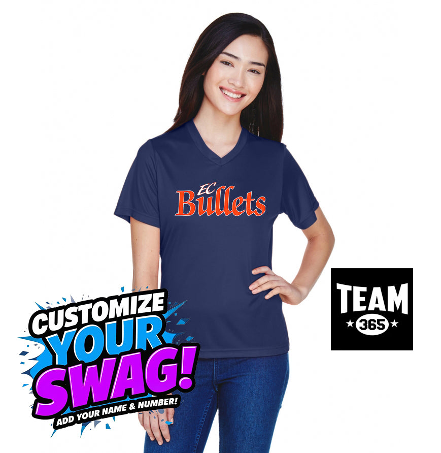 Team 365 TT11W Women's Zone Performance T-Shirt - EC Bullets Softball