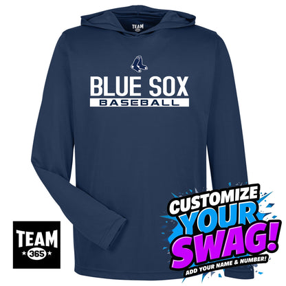 Team 365 Youth & Men's Zone Performance Hoodie - Blue Sox Baseball
