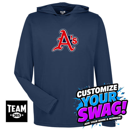 Team 365 Youth & Men's Zone Performance Hoodie - Little Rock A's Baseball