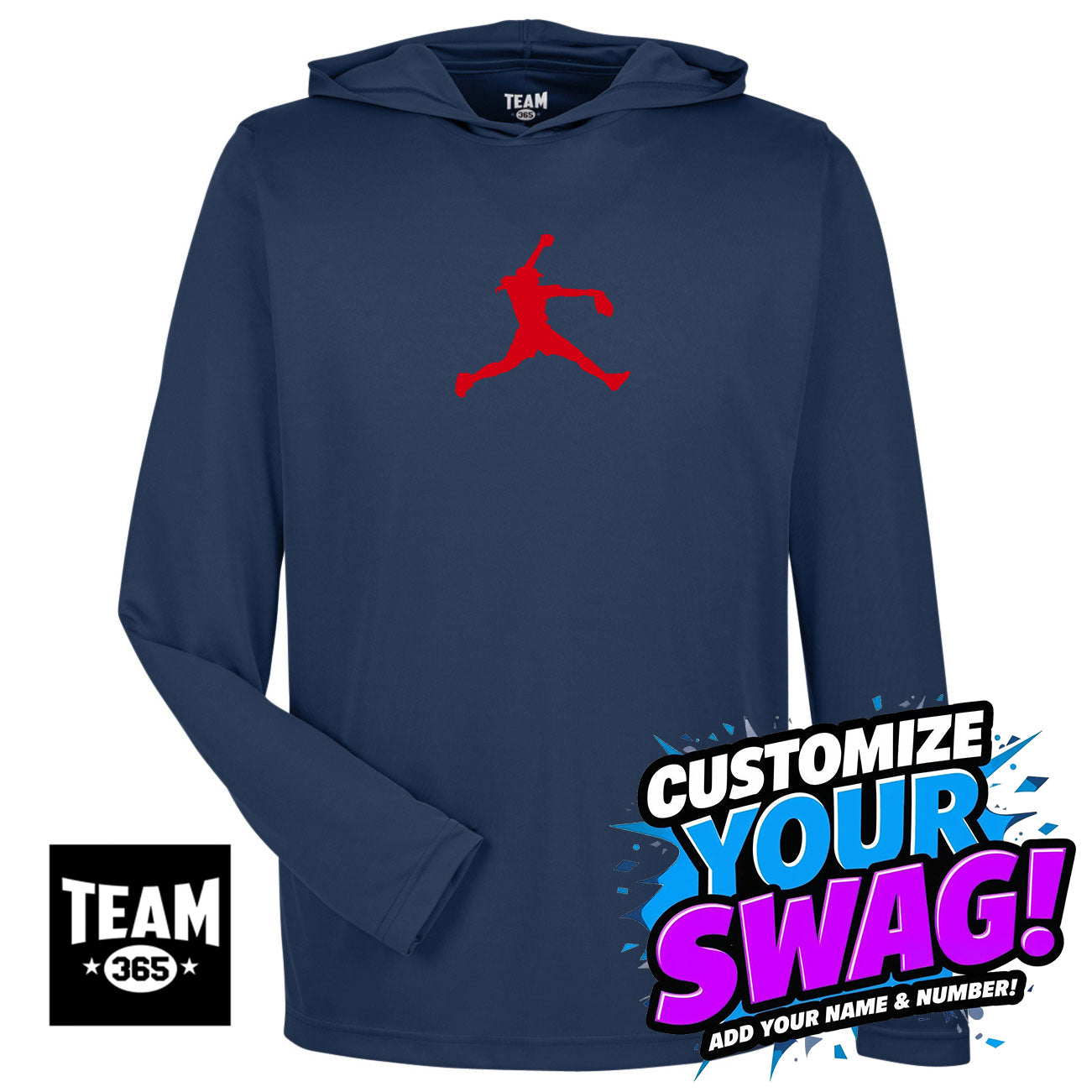 Team 365 Youth & Men's Zone Performance Hoodie - KY Rockers Softball
