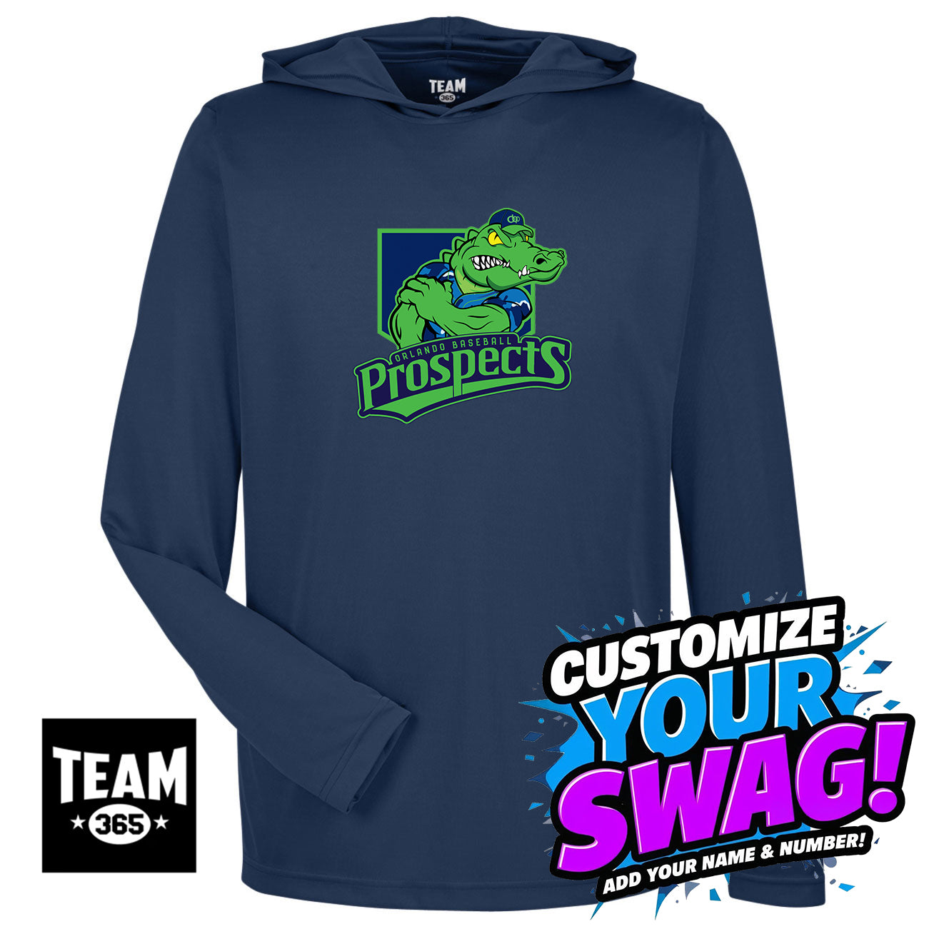 Team 365 Youth & Men's Zone Performance Hoodie - OBP Swamp Kings