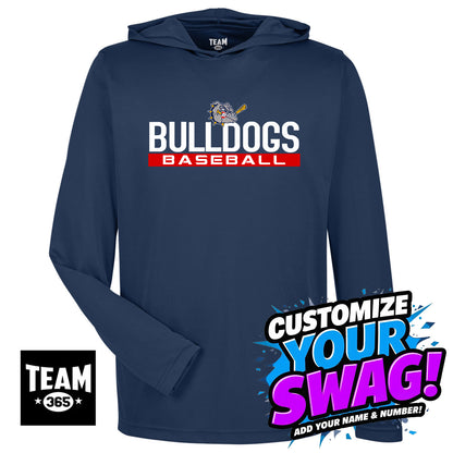 Team 365 Youth & Men's Zone Performance Hoodie - Bloomingdale Bulldogs Baseball