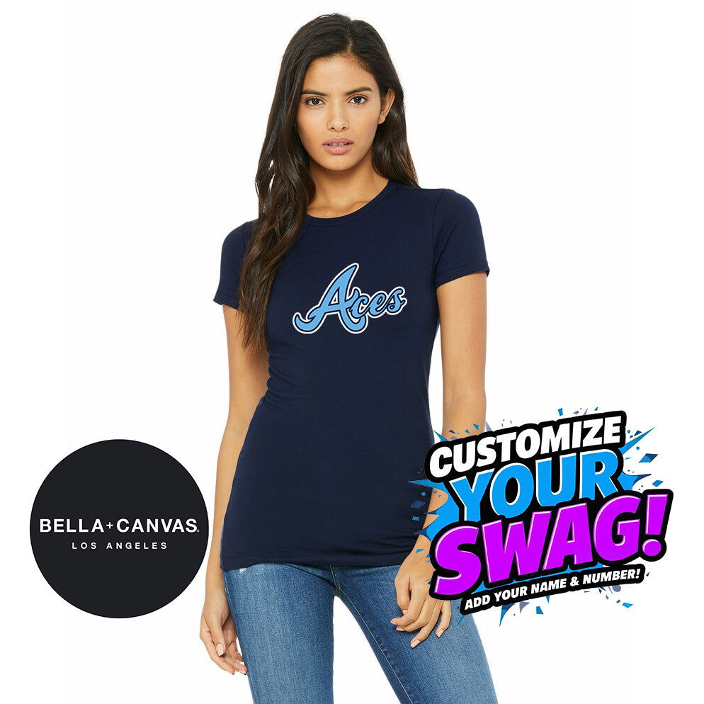 Bella + Canvas 6004 Women's The Favorite T-Shirt - Aces Baseball