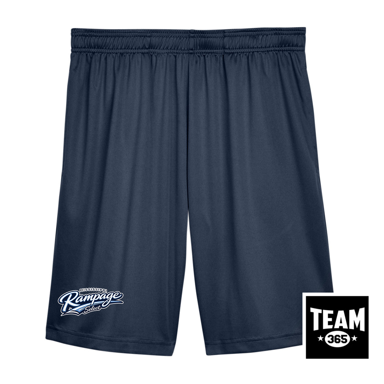 Team 365 Youth & Men's Zone Performance Short - Mississippi Rampage Select Softball