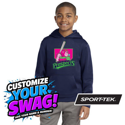 Sport-Tek Youth Sport-Wick Fleece Hooded Pullover YST244 - OSP Gorilla Queens Softball