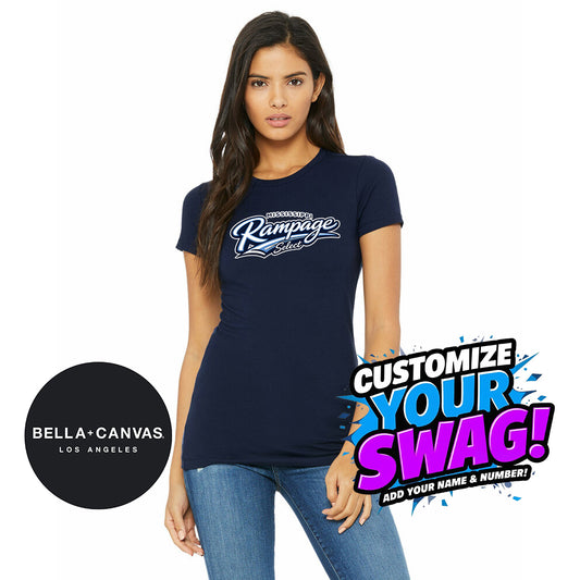 Bella + Canvas 6004 Women's The Favorite T-Shirt - Mississippi Rampage Select Softball