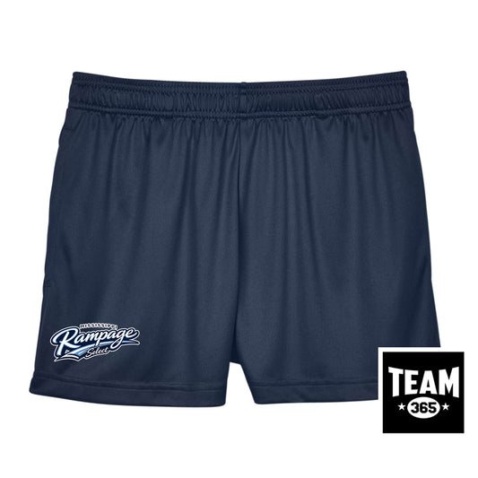 Team 365 TT11SHW Women's Zone Performance Short - Mississippi Rampage Select Softball