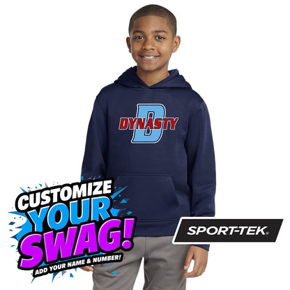 Sport-Tek Youth Sport-Wick Fleece Hooded Pullover YST244 - North Florida Dynasty