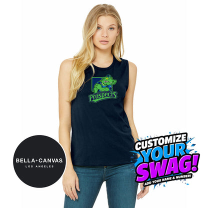 Bella + Canvas B6003 Women's Jersey Muscle Tank - OBP Swamp Kings